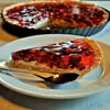 Poziomkowa tarta z mascarpone i galaretką