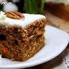 Ciasto marchewkowe z lukrem serowym