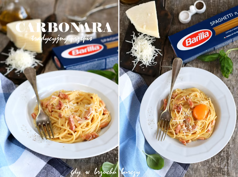 Prawdziwe spaghetti alla carbonara i konkurs z Barilla