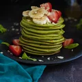 Placuszki bananowo-szpinakowe