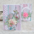 Kartki w klimacie shabby chic