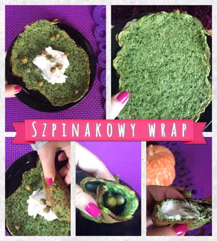 SZPINAKOWY WRAP bez GLUTENU