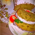 Pistacjowe ciasto na jogurcie (szybkie)