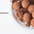 Domowe czekoladki - prezent na szybko - trufle czekoladowe