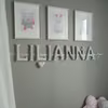 Materiałowe literki