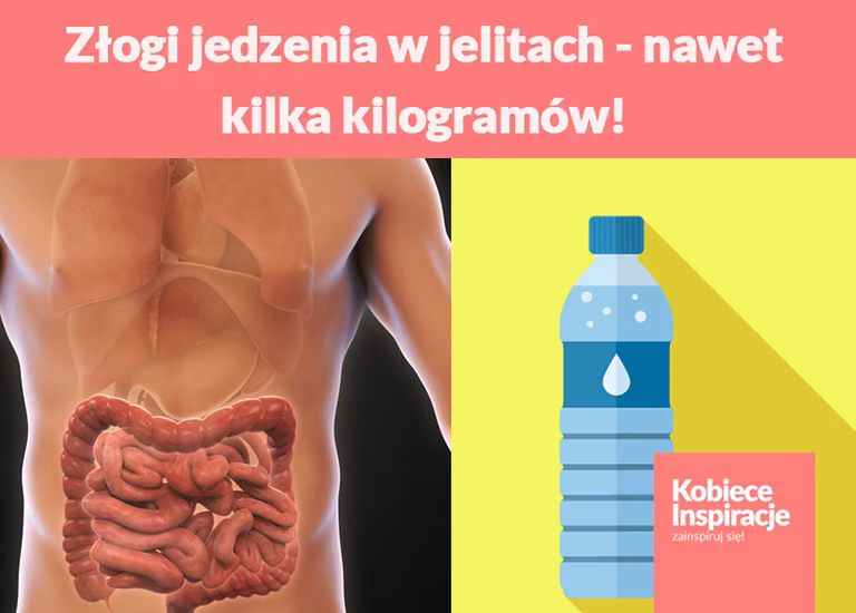 Złogi jedzenia w jelitach - nawet kilka kilogramów!