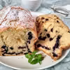 Babka jogurtowa z jagodami