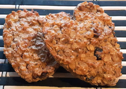 DYNIOWE CIASTECZKA Z MUSLI