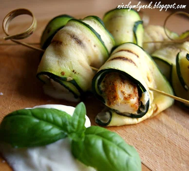 Grillowana cukinia z kurczakiem - najlepsza!