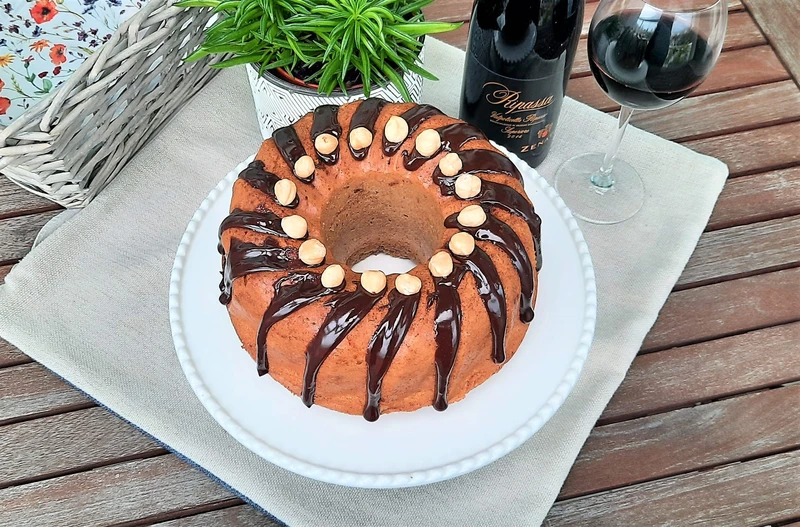 Babka na winie - Słodki sentyment