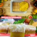 Szarlotka na herbatnikach - BEZ PIECZENIA