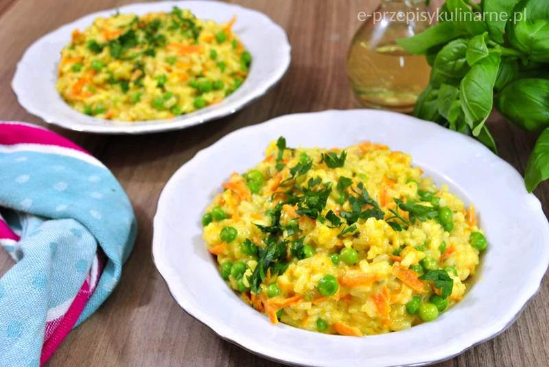 KOKOSOWE RISOTTO Z WARZYWAMI