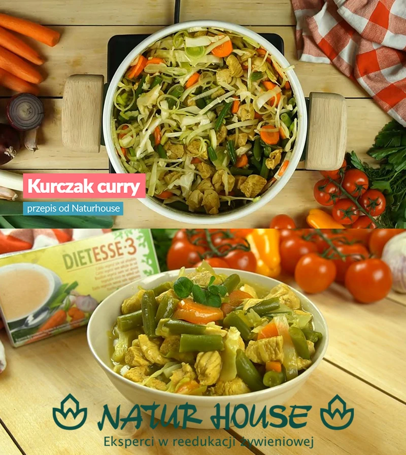 Kurczak curry - przepis od Naturhouse