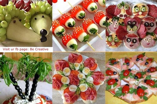 Dekoracje z jedzenia