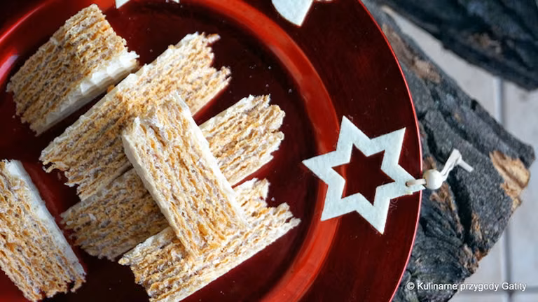 Krówkowe wafle