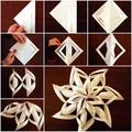 Gwiazda z papieru - diy