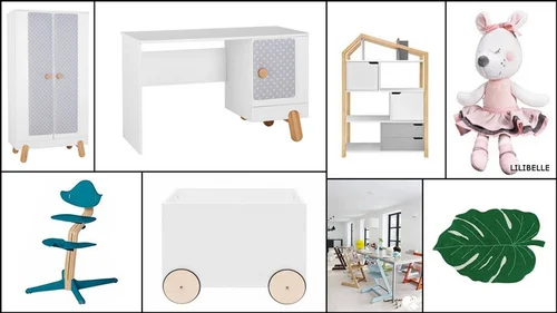 Designerskie meble i akcesoria dla dzieci - Świat w kolorze blond
