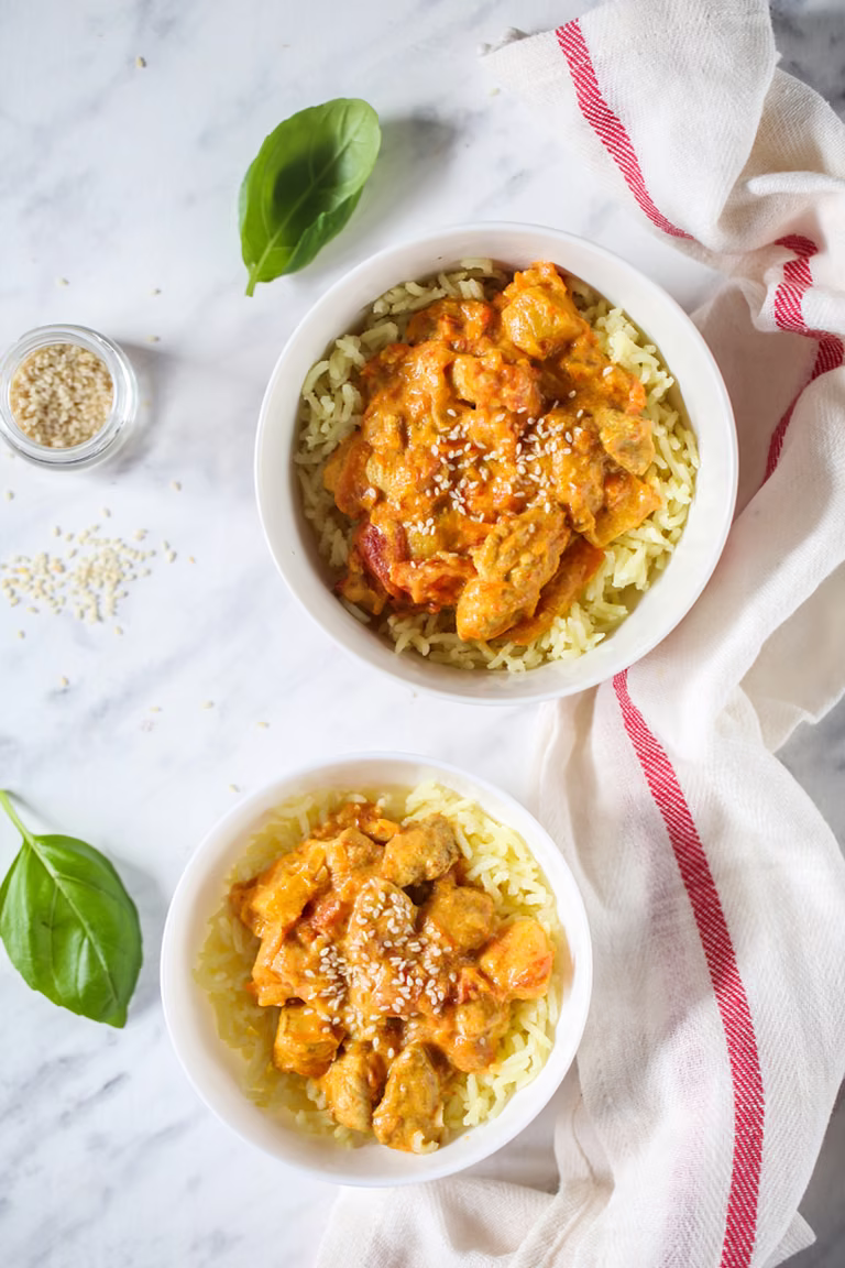 Curry z kurczakiem i ananasem