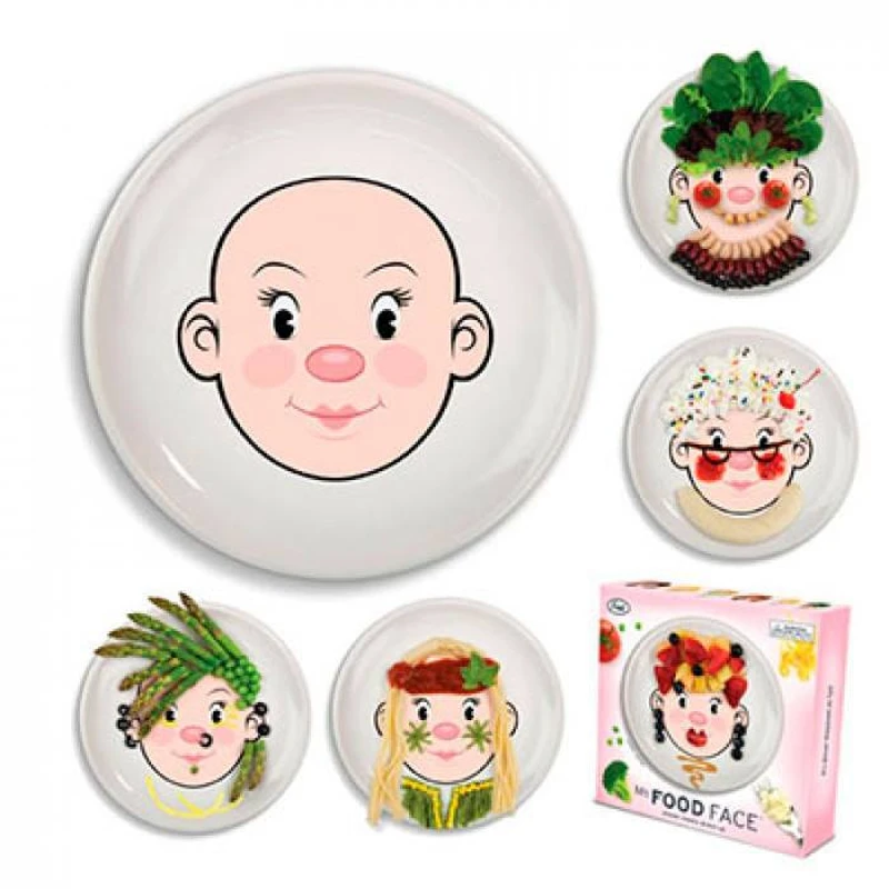 Talerz - idealny do jedzenia warzyw :) 