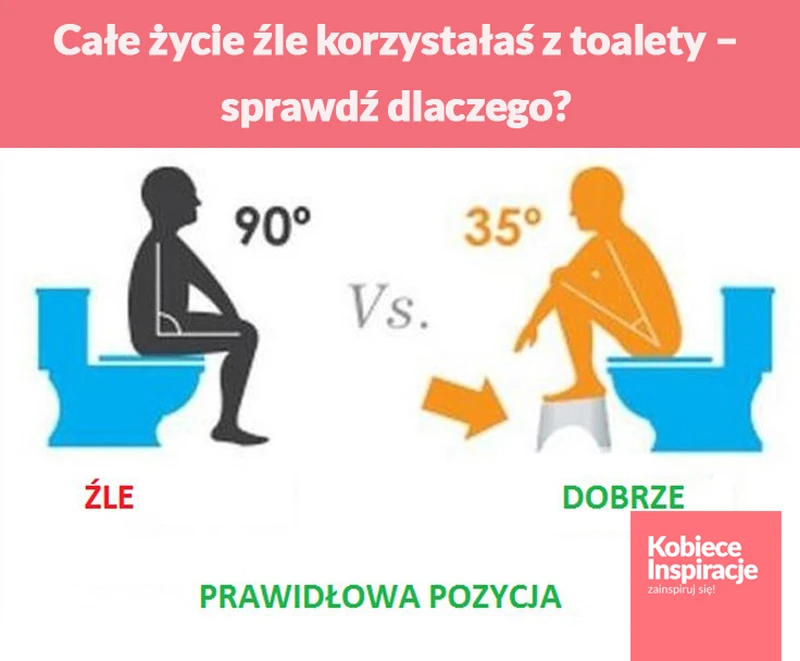 Całe życie źle korzystałaś z toalety – sprawdź dlaczego
