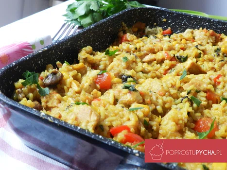 FIT RISOTTO Z KURCZAKIEM