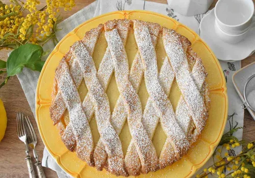 Włoska tarta sernikowa