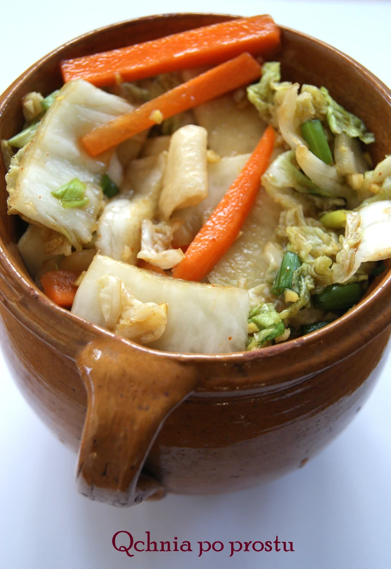 Kimchi z kalarepą