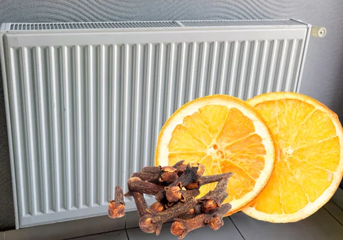 Połóż plasterki pomarańczy z goździkami na kaloryferze. Twój dom pachnie jak święta, a powietrze będzie czystsze!