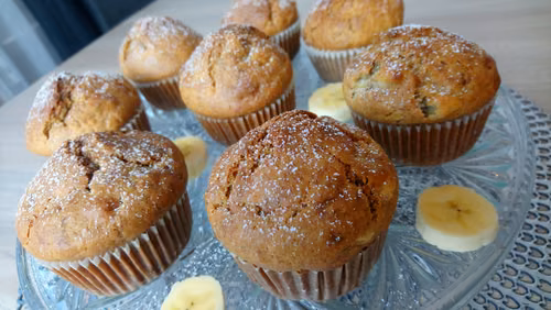 Muffiny bananowe ekspresowe :)