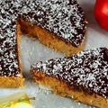 Fit szarlotka z kuskusem