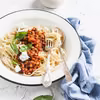 Spaghetti z soczewicą