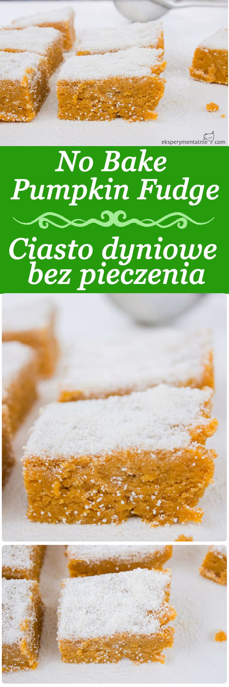 Bezglutenowe ciast z dyni bez pieczenia - tylko z 3 składników