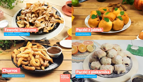 4 przepisy na pyszne smakołyki na TŁUSTY CZWARTEK (INSTRUKCJA WIDEO) !