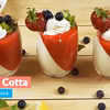 Truskawkowa panna cotta