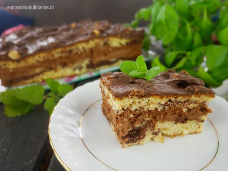 Ciasto Słodki Pocałunek – mocno czekoladowe
