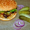 Wegański burger
