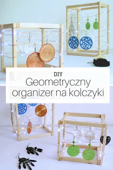 DIY Orgnizer na kolczyki