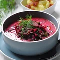 Botwinka z ziemniakami