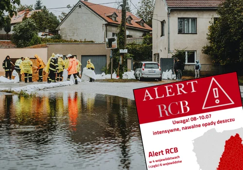 W tych miejscach Polski może dojść do podtopień! Zagrożone 3 rejony - IMG wysłało do mieszkańców alerty 3 stopnia