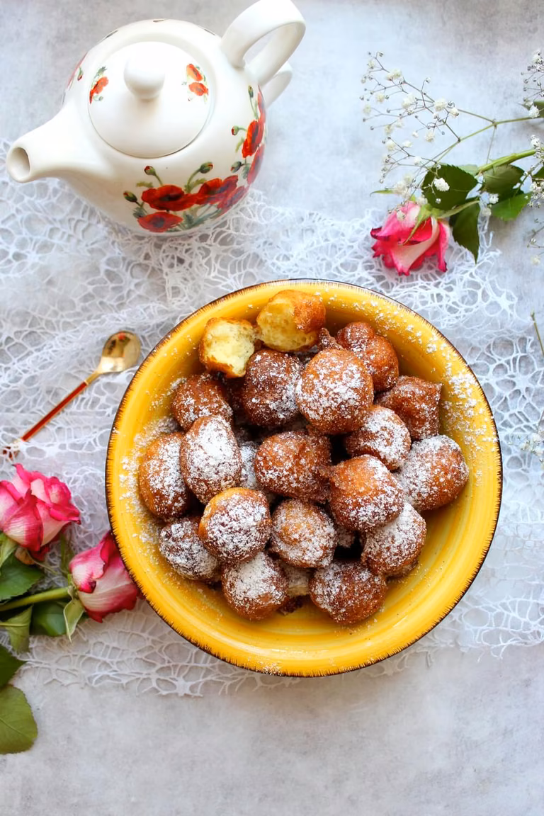 Pączki z ricotty