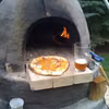 Kamienny piec w ogrodzie