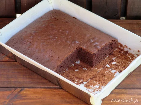 Ciasto czekoladowe w 10 minut