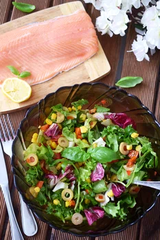 Lekka sałatka do grilla w 5 minut!