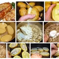 Ziemniaki faszerowane pieczarkami