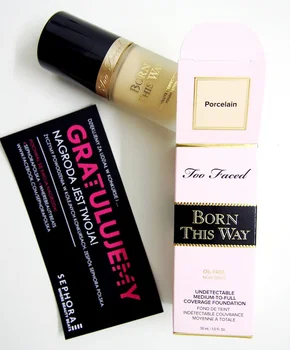 RECENZJA PODKŁADU TOO FACED BORN THIS WAY