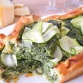 Tarta ze szpinakiem i gorgonzolą