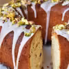 Ucierana babka z pistacjami