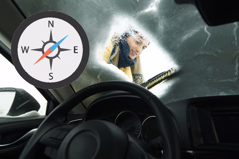 Zmień sposób w jaki parkujesz samochód i przestań skrobać szyby!