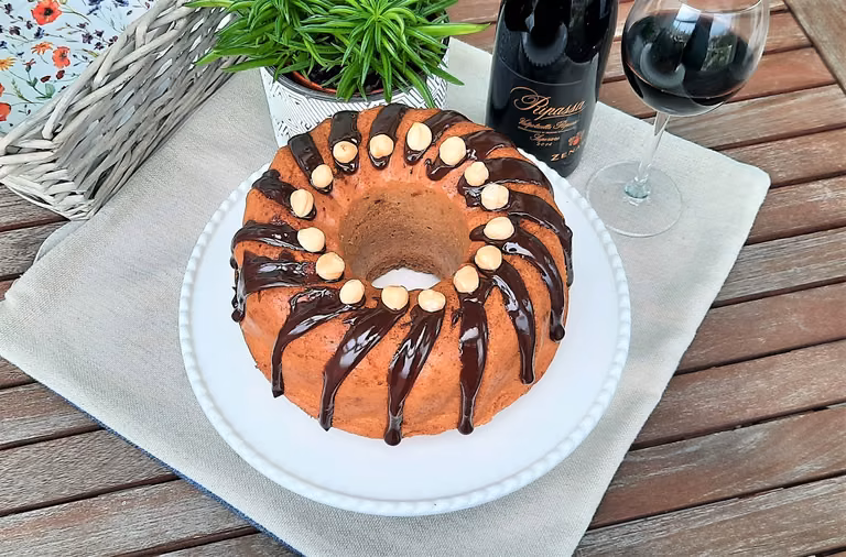 Babka na winie - Słodki sentyment