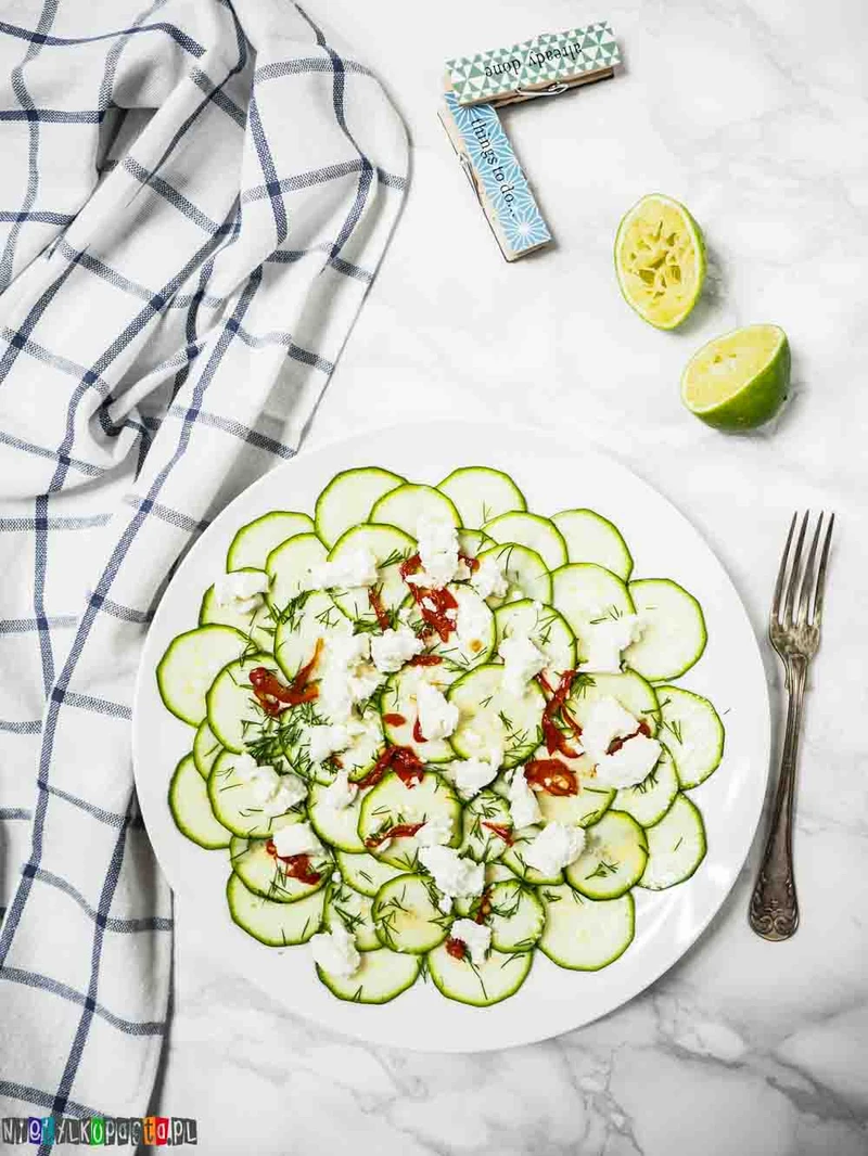 Carpaccio z cukinii